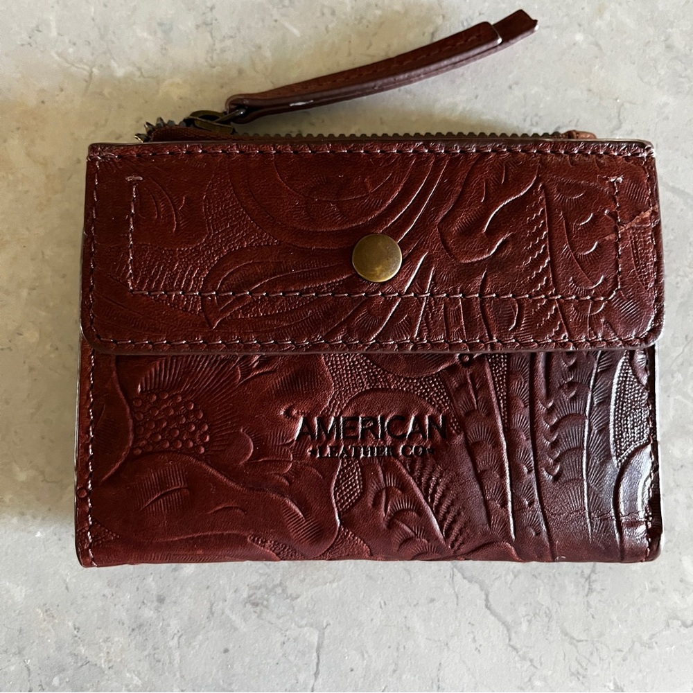 American Leather Co Brown Wallet